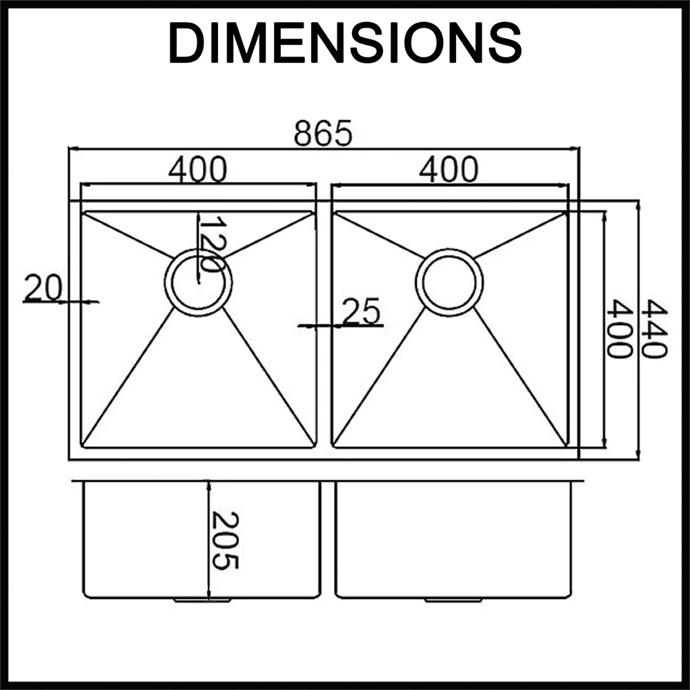 stainless steel kitchen sink