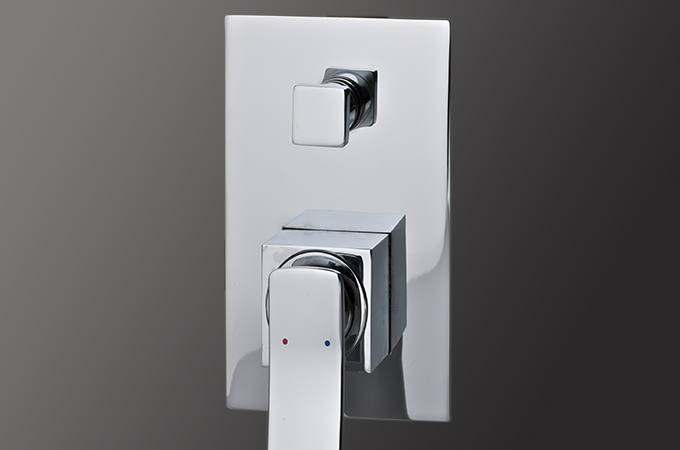 cortina chrome mixer on gray