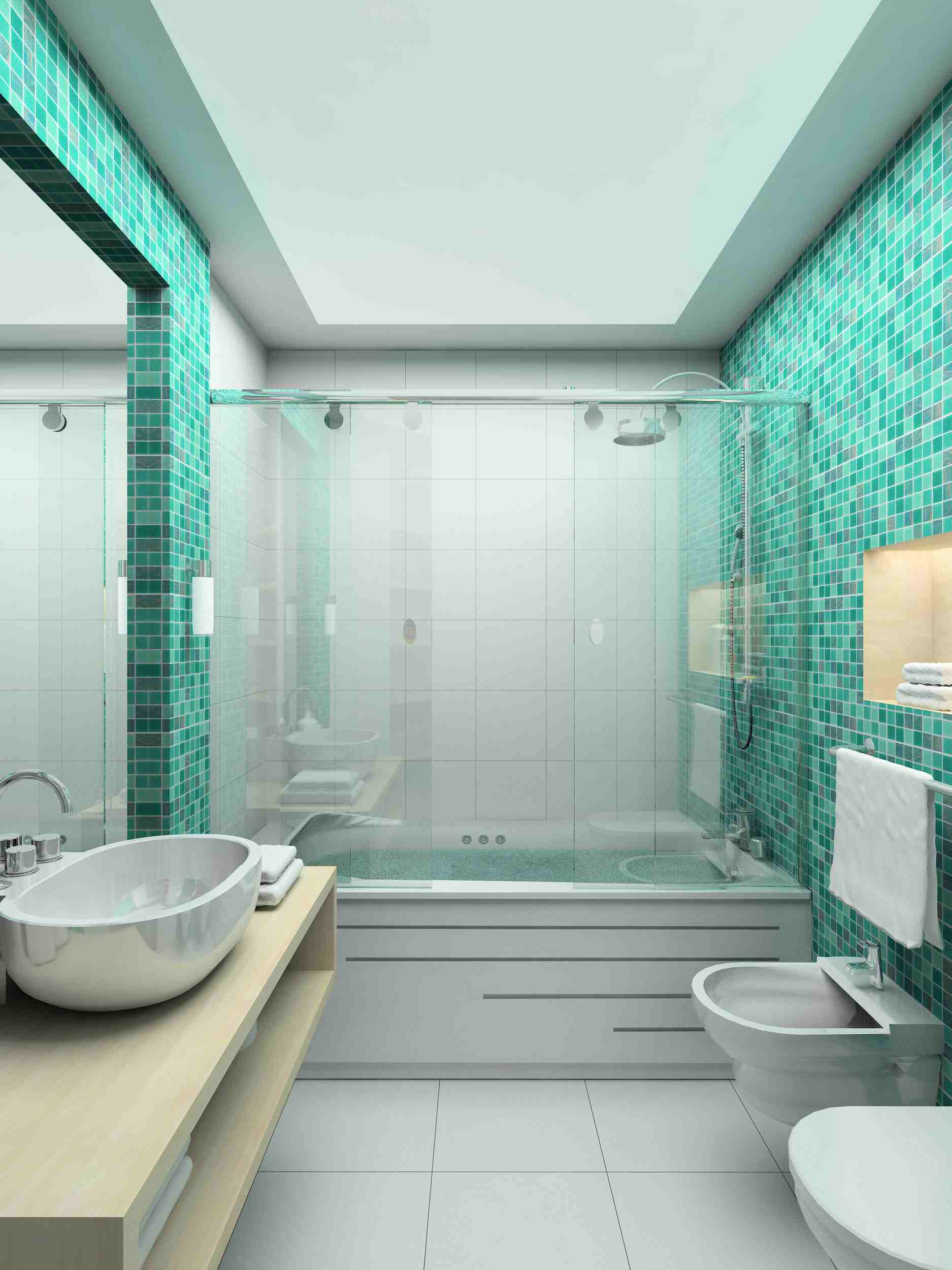 underfloor heating for modern bathroom