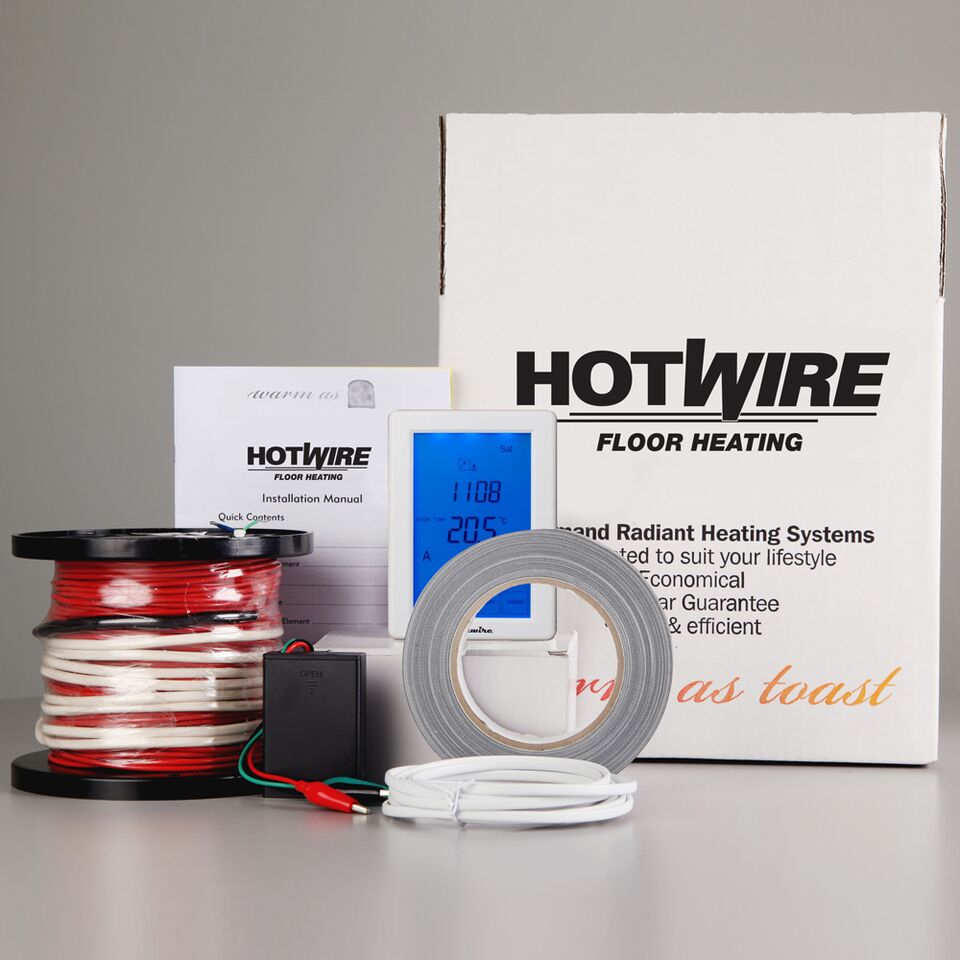 undertile heating diy kit