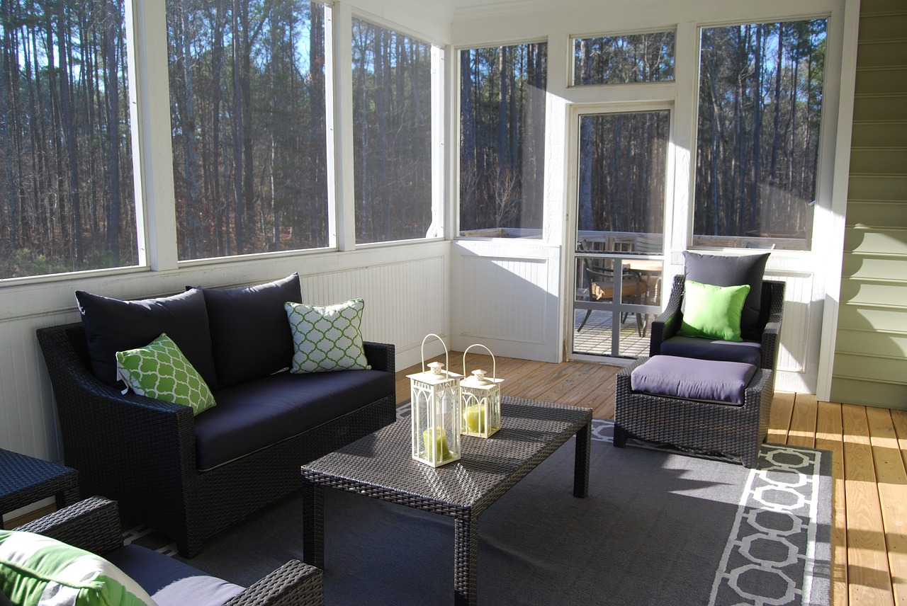 sunroom as family room