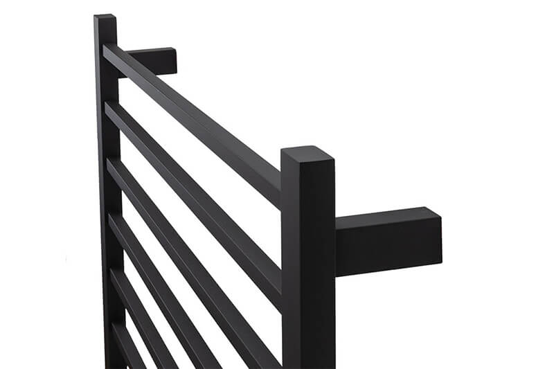 Matte Black Towel Warmer black heated towel rail