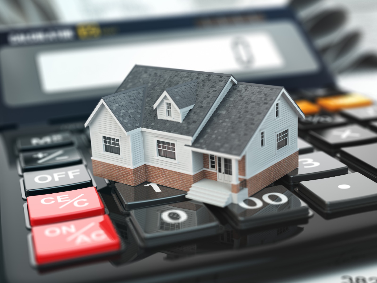 selling a home model house on calculator