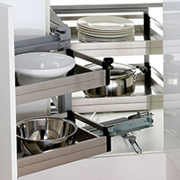 Elite Bistro Magic Corner corner cupboard solutions