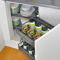 Elite Galley Magic Corner kitchen corner cupboard solutions
