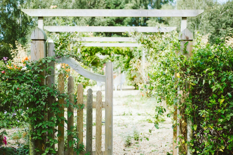 Wood Fencing garden wood fence